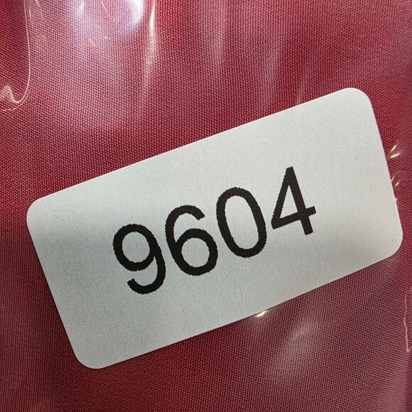 Womens Preston & York Red 100% Silk Blouse Short Sleeve Back Button Keyhole 14 - Picture 7 of 7